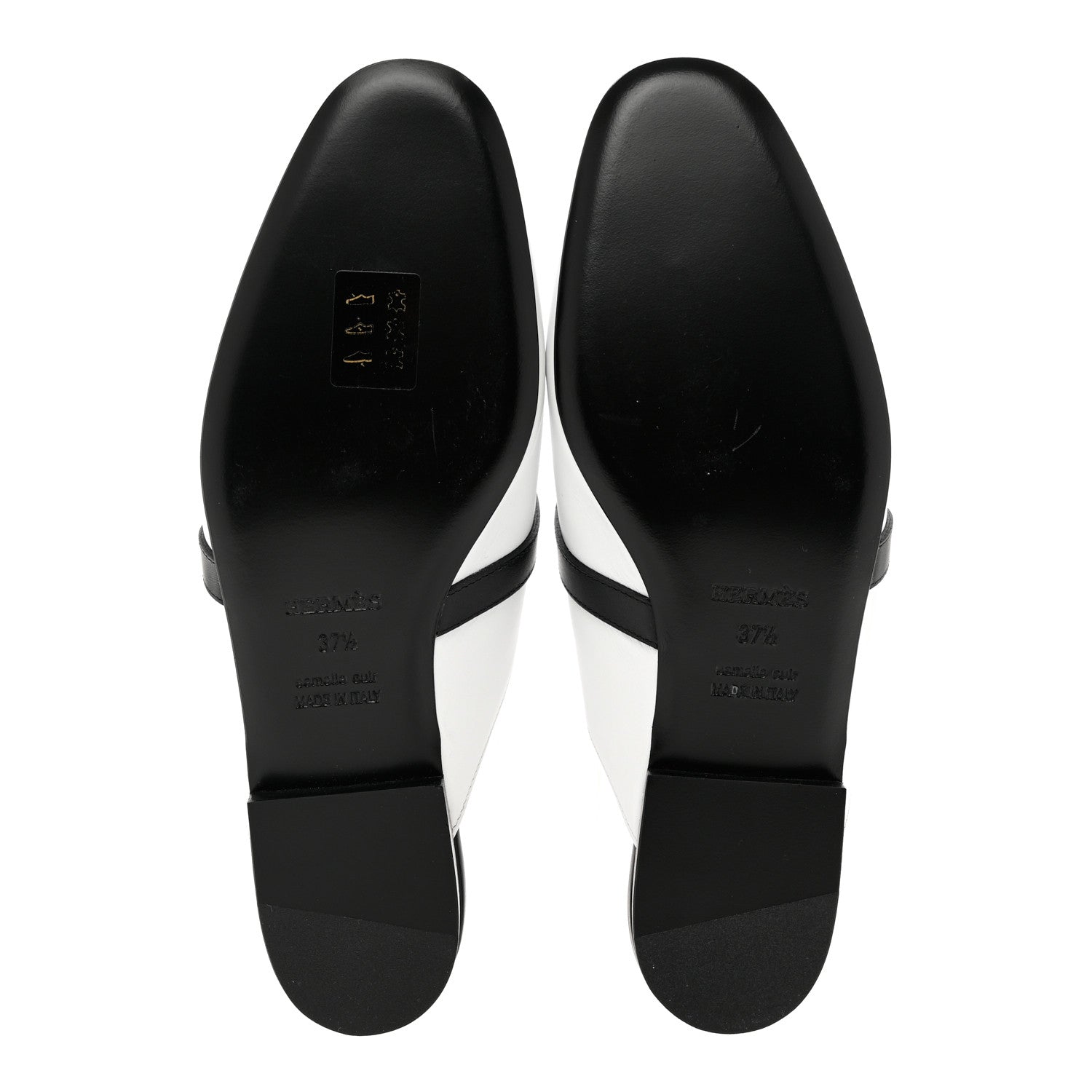 Hermes Lizard Calfskin Oz Mules 37.5 Ombre 5 of 9