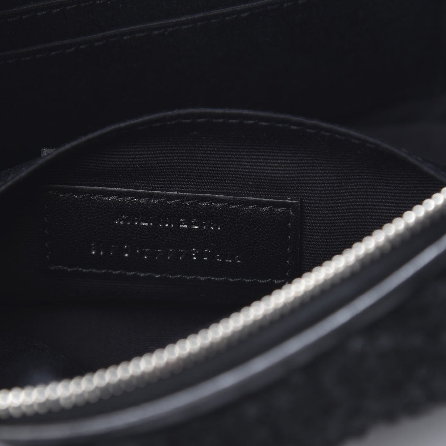 Shearling Monogram Lou Belt Bag Black