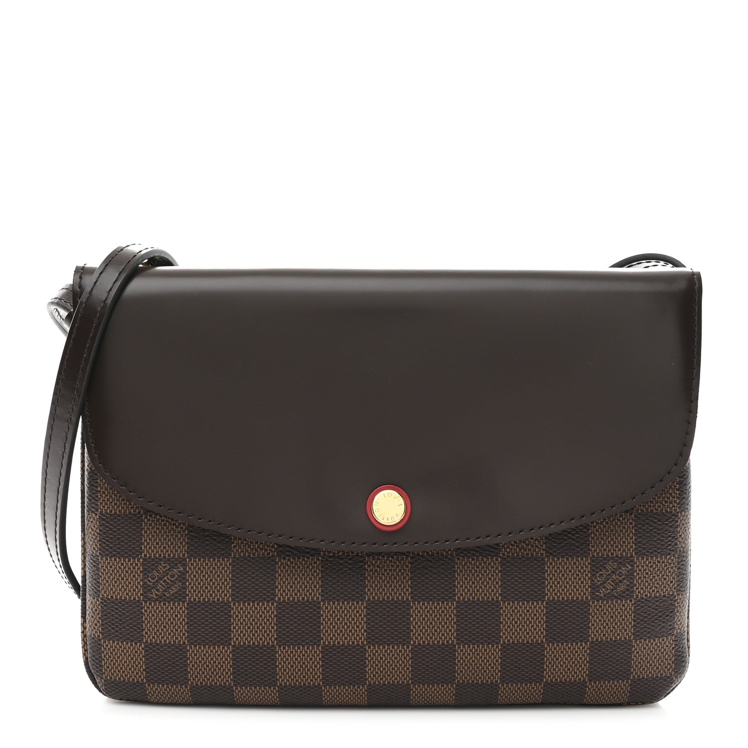 Louis Vuitton Damier Ebene Twice Cherry 1 of 11