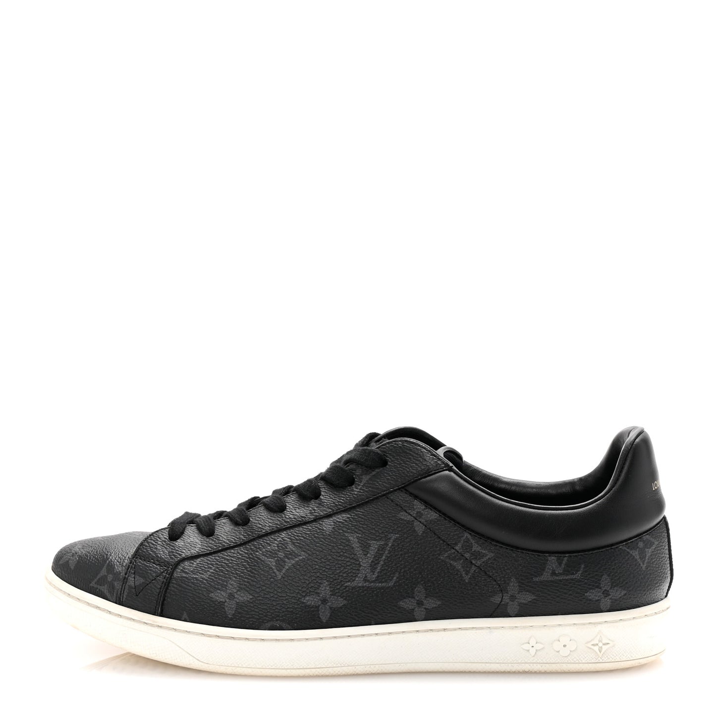 Calfskin Monogram Eclipse Luxembourg Sneakers Black