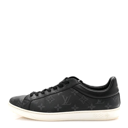 Louis Vuitton Calfskin Monogram Eclipse Luxembourg Sneakers Black 1 of 10