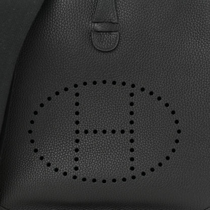 Hermes Taurillon Clemence Evelyne III PM Black 10 of 10