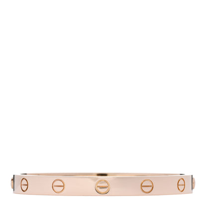 Cartier 18k Pink Gold Love Bracelet 16 1 of 8