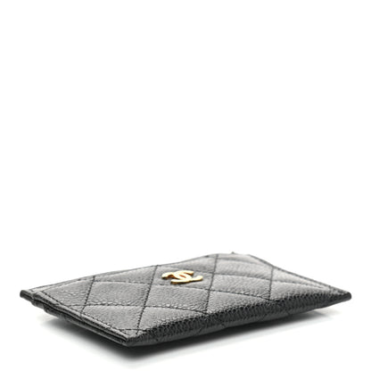 Chanel Caviar Quilted Card Holder Black 4 of 7