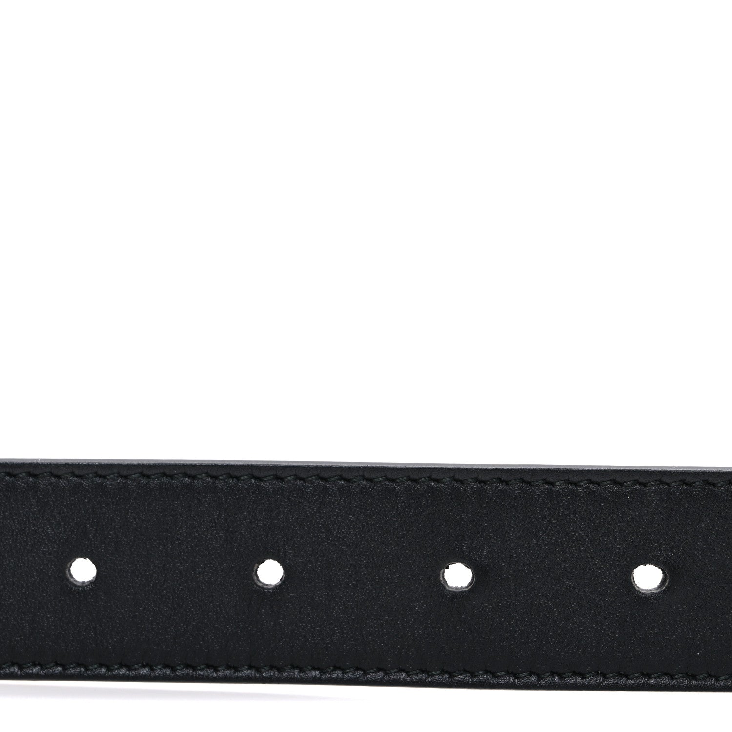 Gucci Calfskin Double G 30mm Belt 80 32 Black 3 of 5