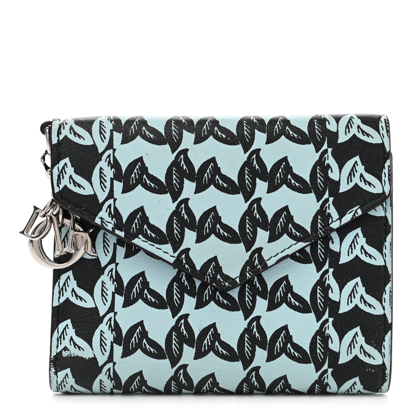 Printed Calfskin Diorissimo Medium Envelope Wallet