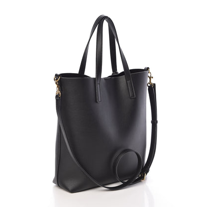 Saint Laurent Calfskin Toy Shopping Tote Black 3 of 9