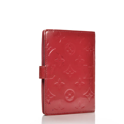 Louis Vuitton Vernis Small Ring Agenda Cover Framboise 3 of 10