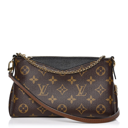 Louis Vuitton Monogram Pallas Clutch Black 1 of 8