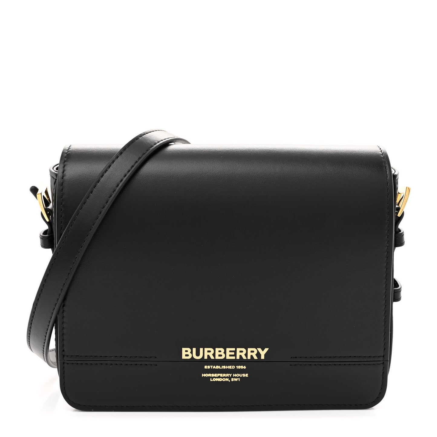 Smooth Calfskin Small Grace Bag Black