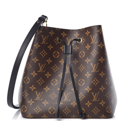 Louis Vuitton Monogram Neonoe MM Black 1 of 7
