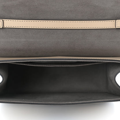 Fendi Vitello Century Velvet F is Fendi FF Kan I Shoulder Bag Tobacco Amido 4 of 5