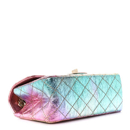 Chanel Metallic Goatskin Quilted Mini 2.55 Reissue Flap Multicolor 4 of 12