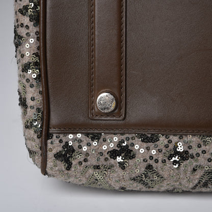 Louis Vuitton Sequin Monogram Sunshine Express Speedy Kaki 19 of 23