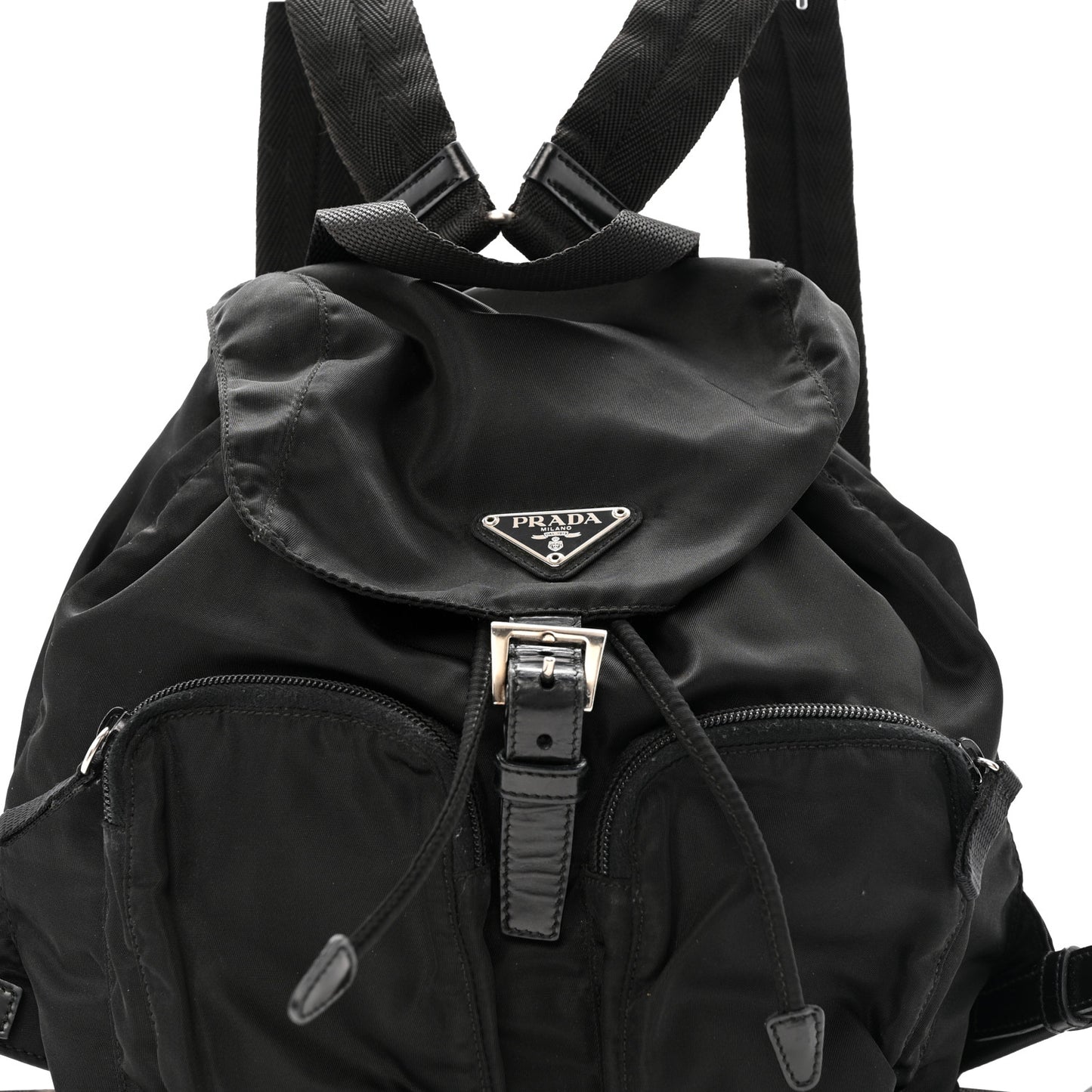 Tessuto Nylon Vela Small Backpack Black