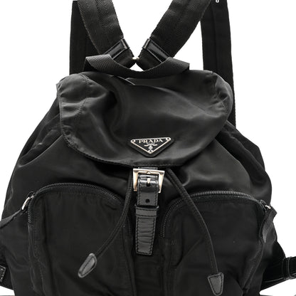 Prada Tessuto Nylon Vela Small Backpack Black 8 of 14