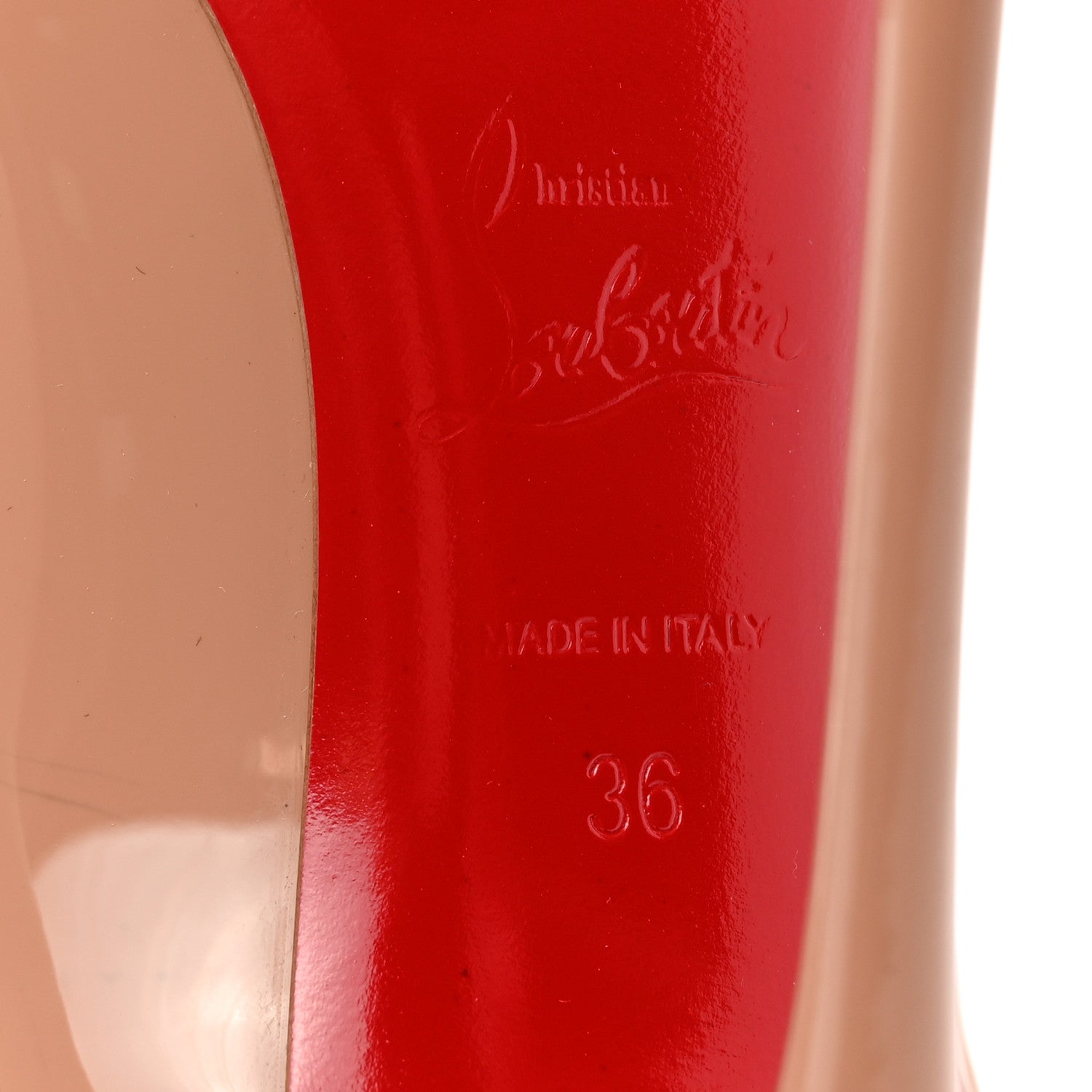 Christian Louboutin Patent So Kate 120 Pumps 36 Nude 6 of 10