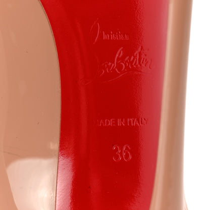 Christian Louboutin Patent So Kate 120 Pumps 36 Nude 6 of 10