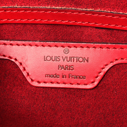 Louis Vuitton Epi Soufflot Castillan Red 6 of 14