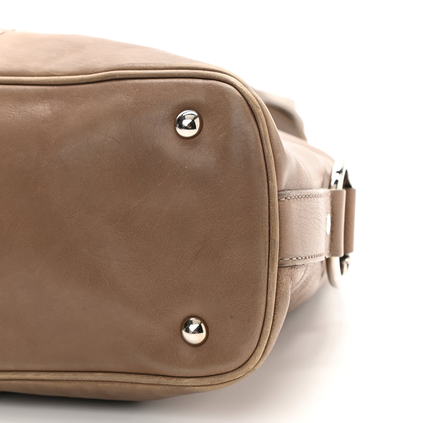 Calfskin Large Muse Brown