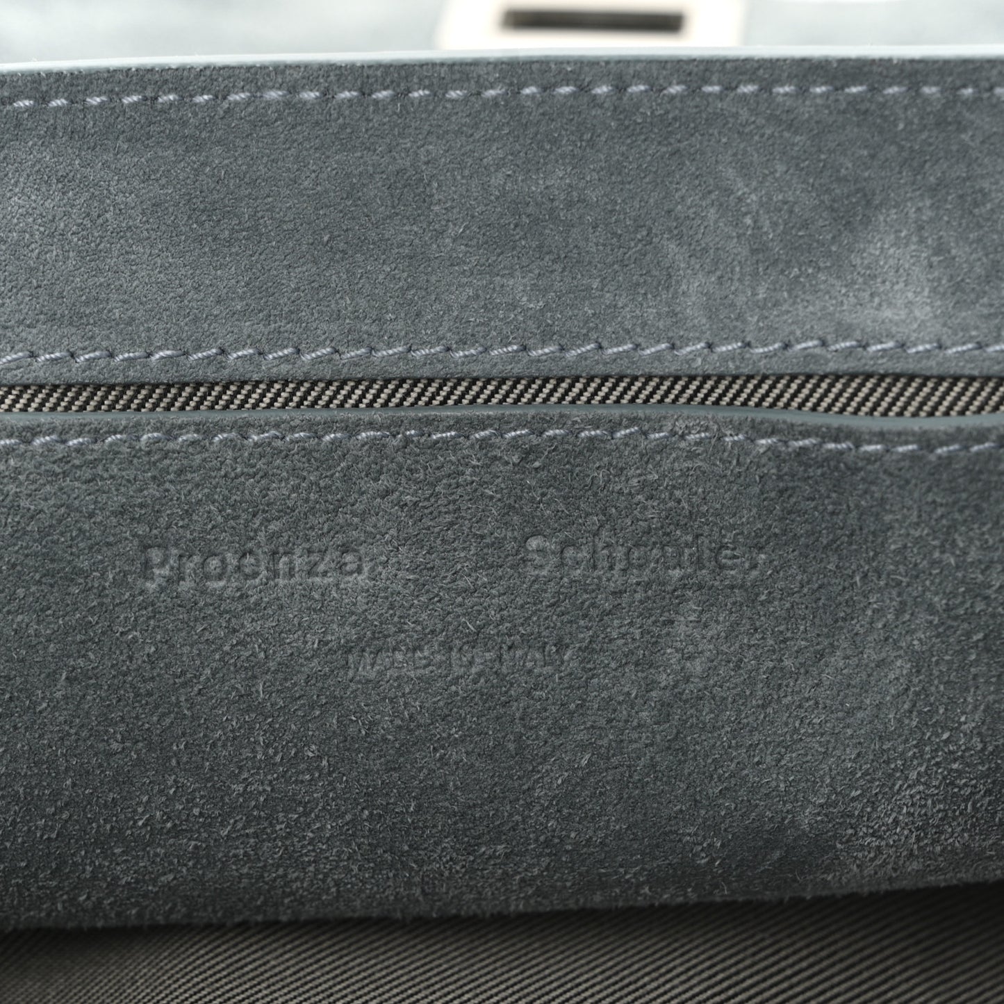 Suede PS1 Mini Pouch Messenger Bag Faded Blue