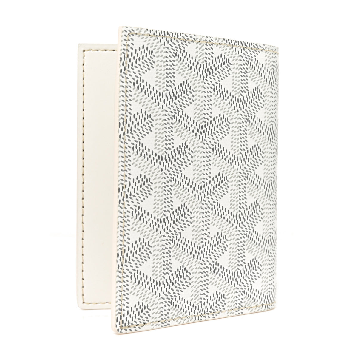 Goyardine Saint Marc Card Holder White