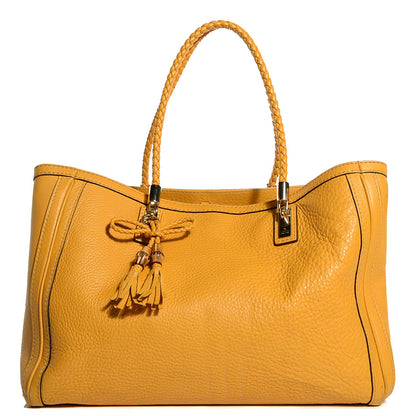 Gucci Pebbled Calfskin Medium Bella Tote Bumblebee 1 of 7