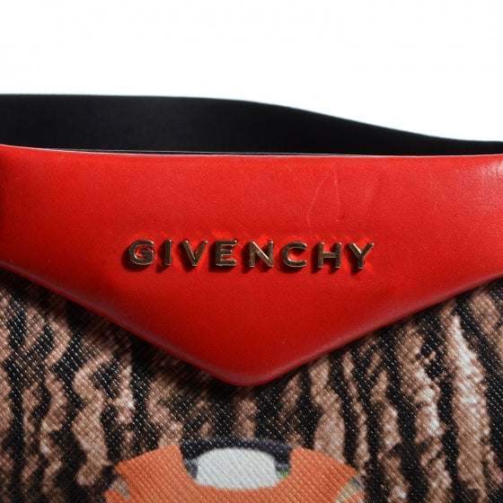 Givenchy Textured Coated Canvas Tribal Girl Print Medium Antigona Tote Multicolor 9 of 9