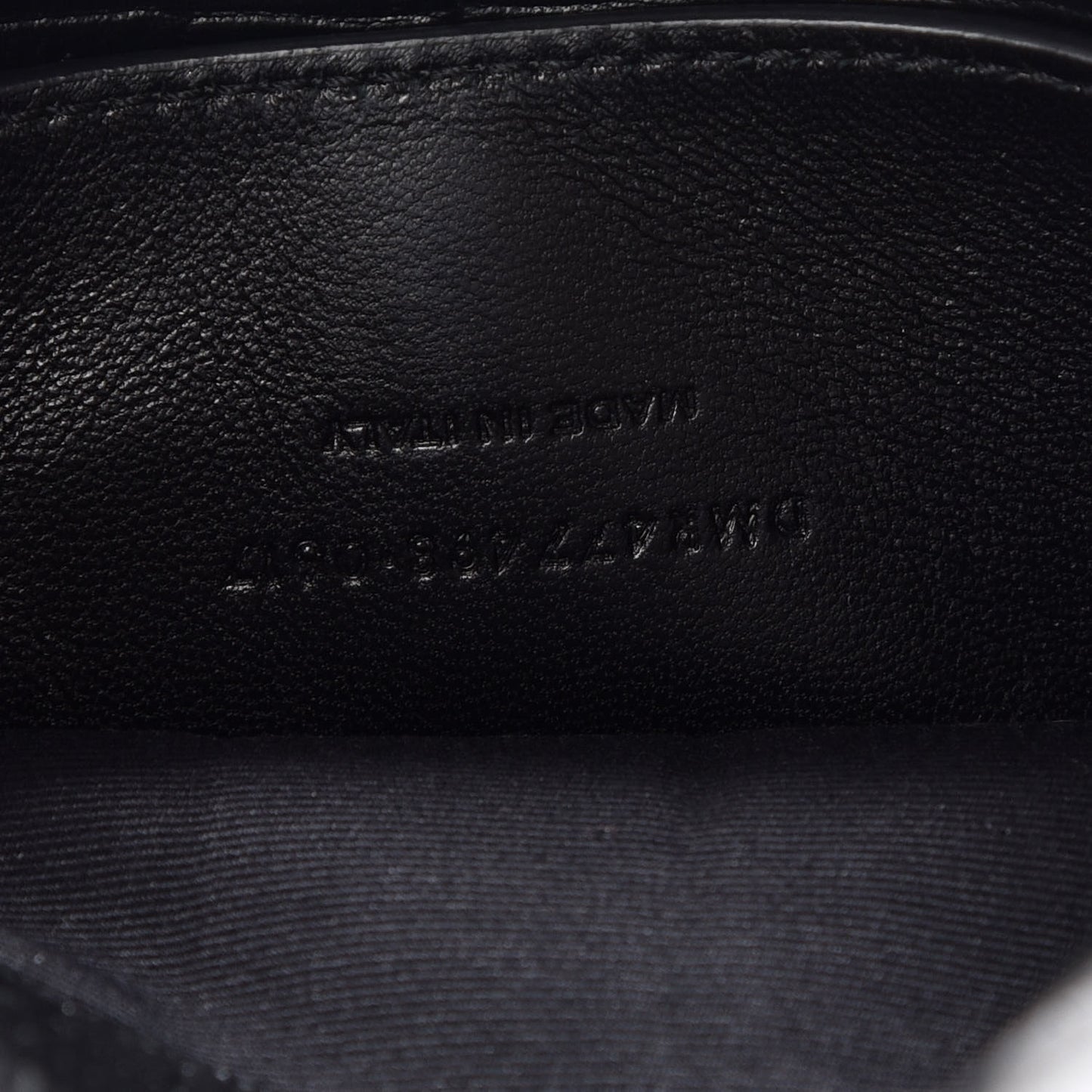 Calfskin Crocodile Embossed Small West Hollywood Monogram Fold-Over Bag Black