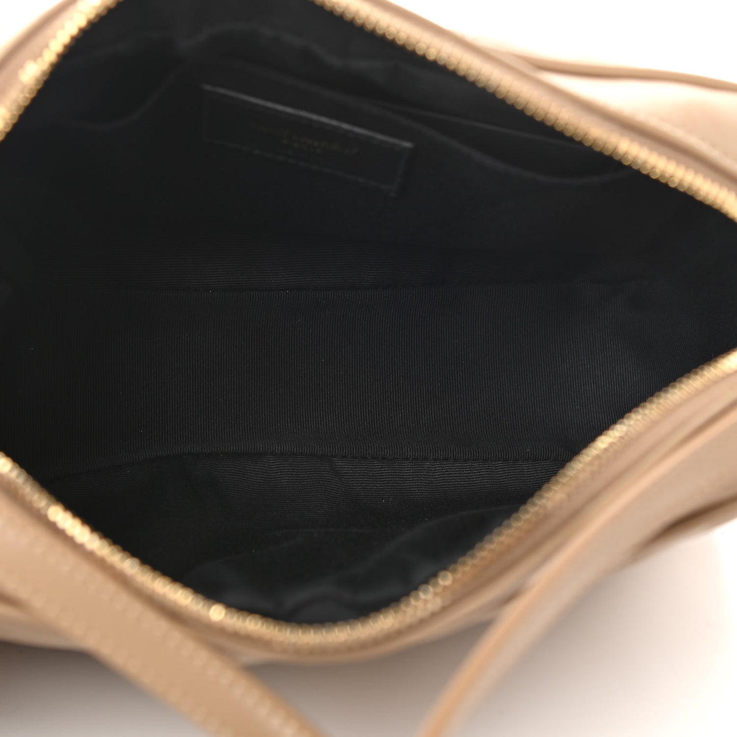 Calfskin Matelasse Monogram Lou Camera Bag Dark Beige