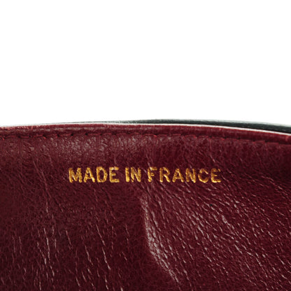 Chanel Lambskin Quilted Small Double Flap Dark Brown 7 of 9