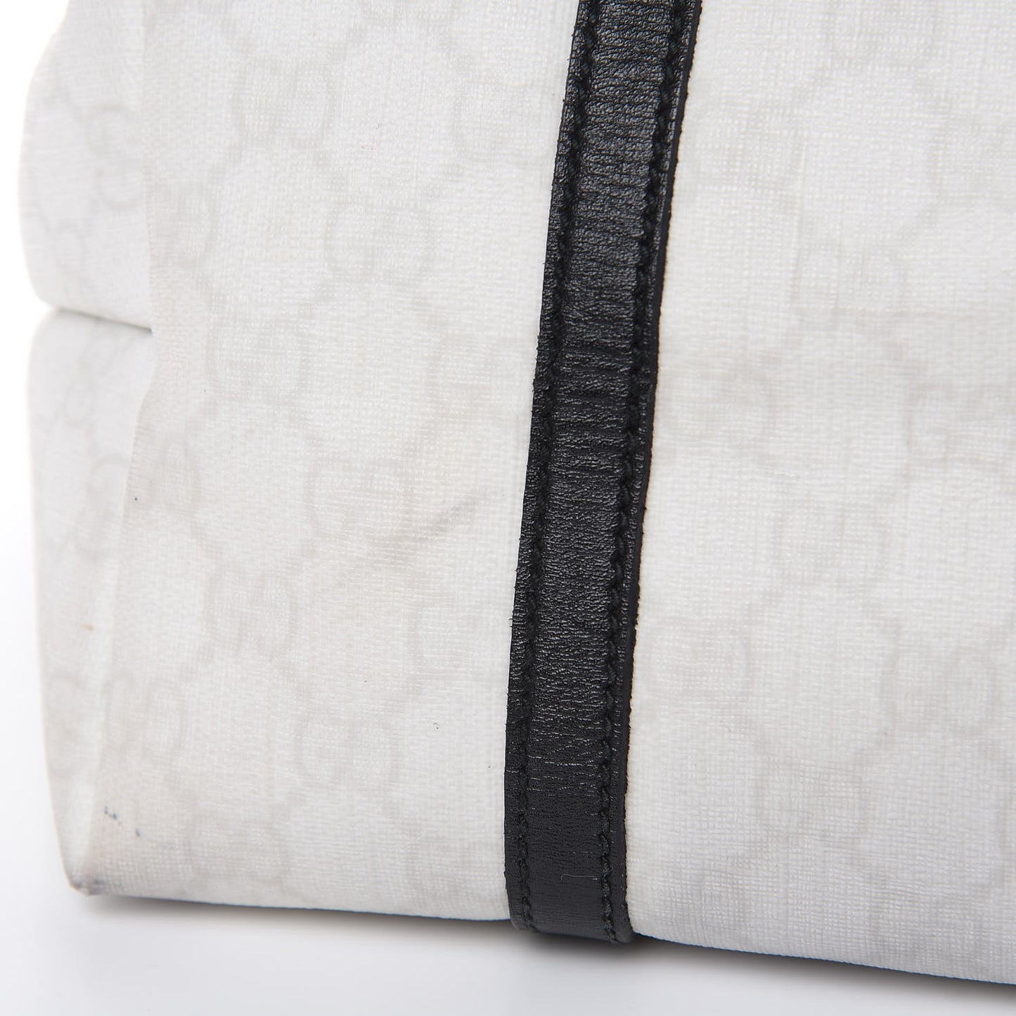 GG Plus Monogram Medium Joy Tote White