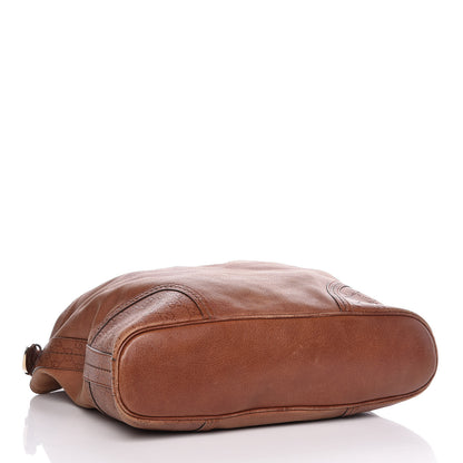 Gucci Calfskin Guccissima Trim Large Signoria Hobo Brown 4 of 19