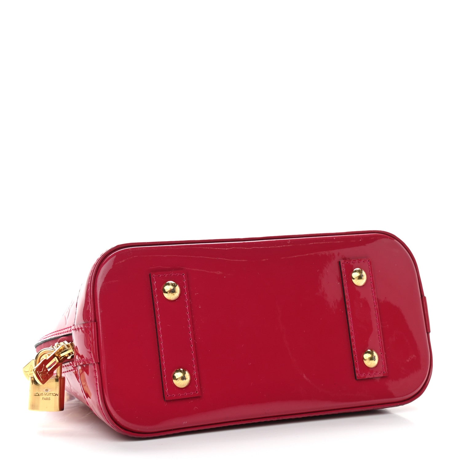 Louis Vuitton Vernis Alma BB Rose Indien 4 of 10