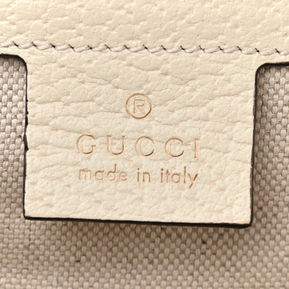 Gucci GG Supreme Monogram Flora Web Small Ophidia Day Backpack White 6 of 9