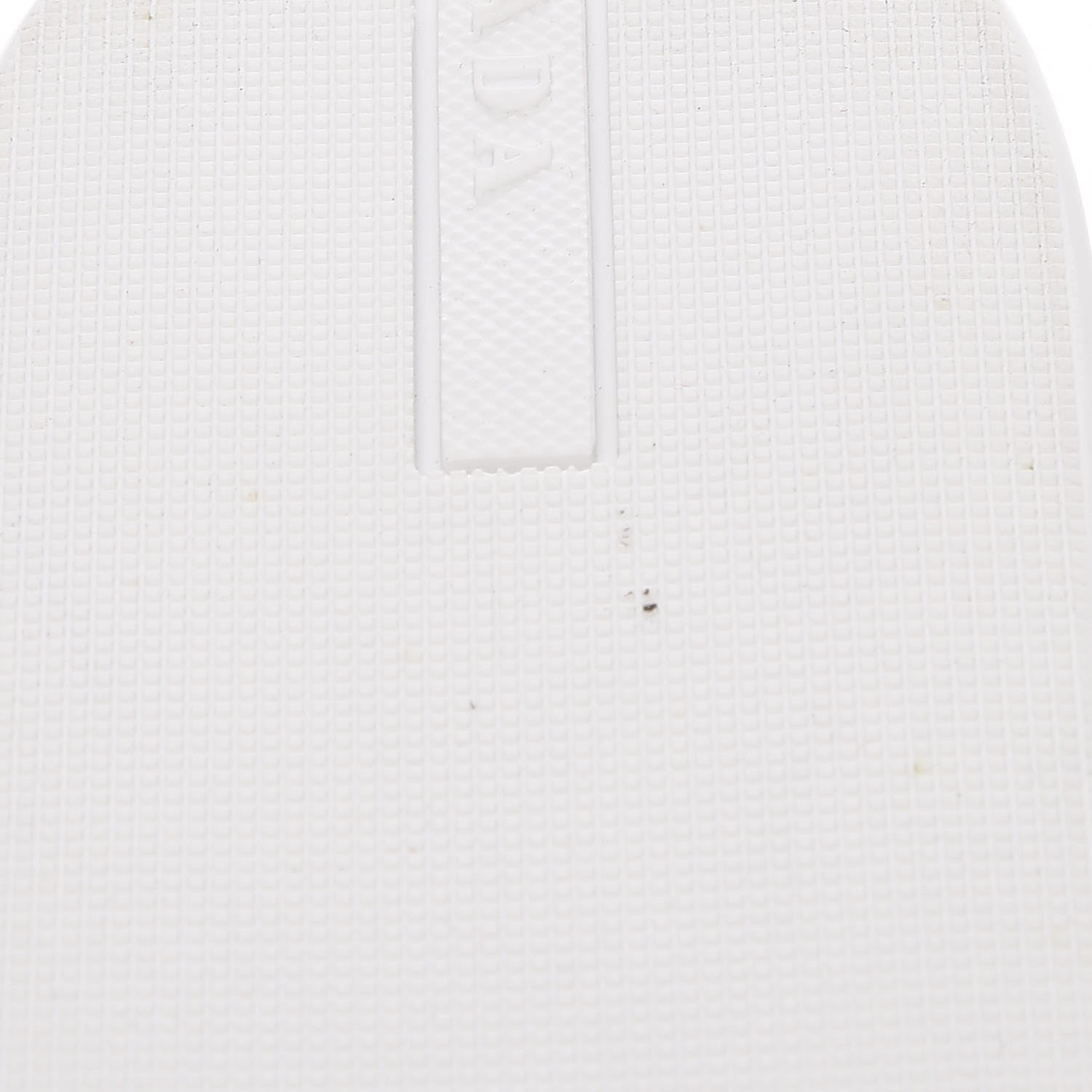 Prada Vitello Soft Studded Fringe Sneakers 37.5 Black Rosso 8 of 14