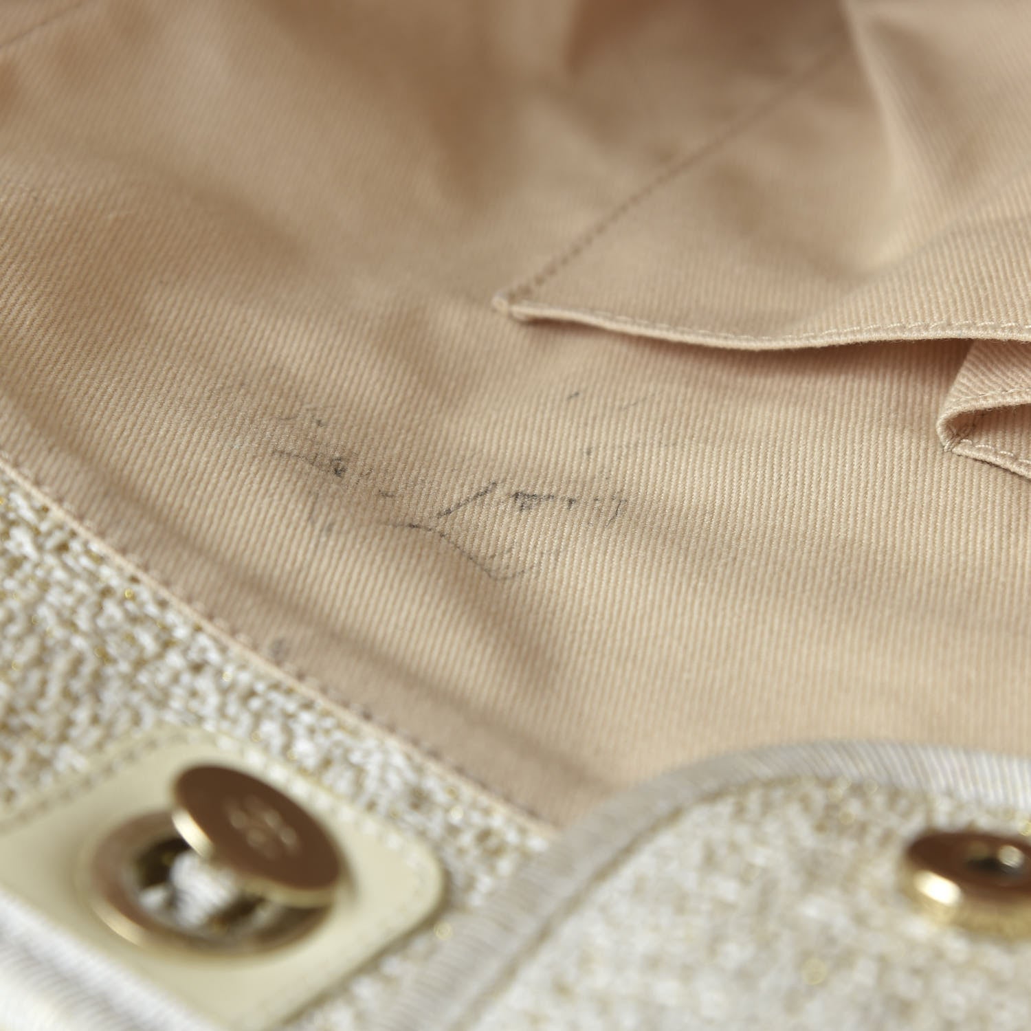 Chanel Canvas Large Deauville Tote Ivory 9 of 13