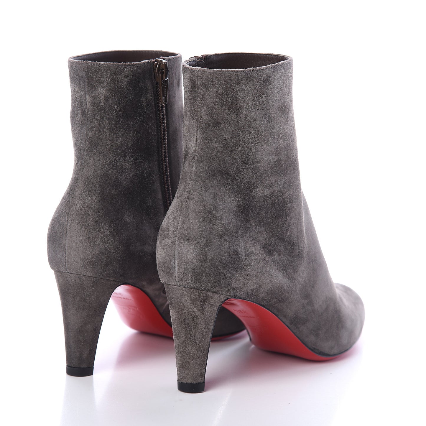 Suede Top 70 Ankle Boots 36.5 Grey