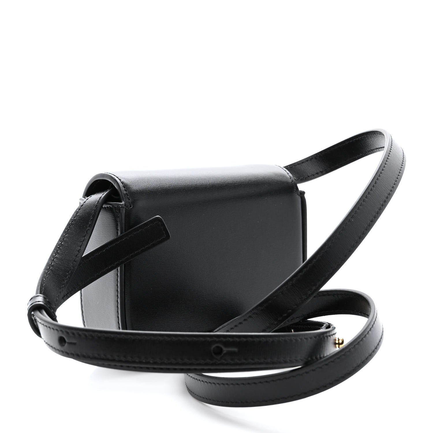 Celine Shiny Calfskin Mini Claude Black 3 of 11