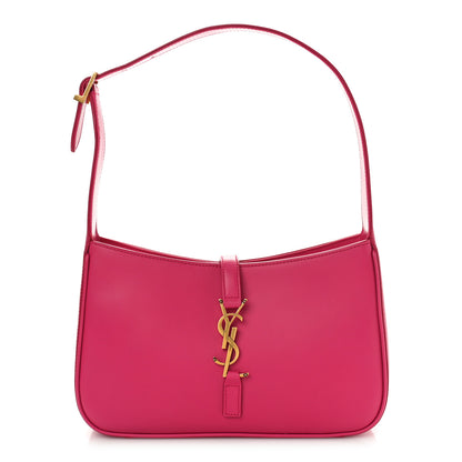 Saint Laurent Smooth Calfskin Le 5 A 7 Hobo Bubblegum 1 of 9