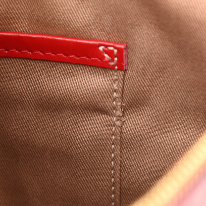 MCM Visetos Medium Crossbody Pouch Ruby Red 6 of 11