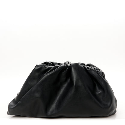 Bottega Veneta Smooth Butter Calf The Pouch Oversized Clutch Black 1 of 11