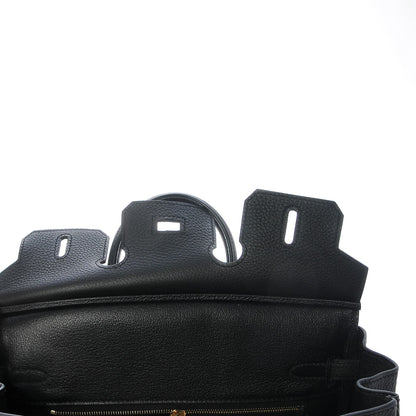 Hermes Togo Birkin 25 Black 9 of 34