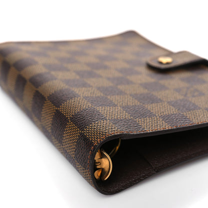 Louis Vuitton Damier Ebene Medium Ring Agenda Cover 7 of 8