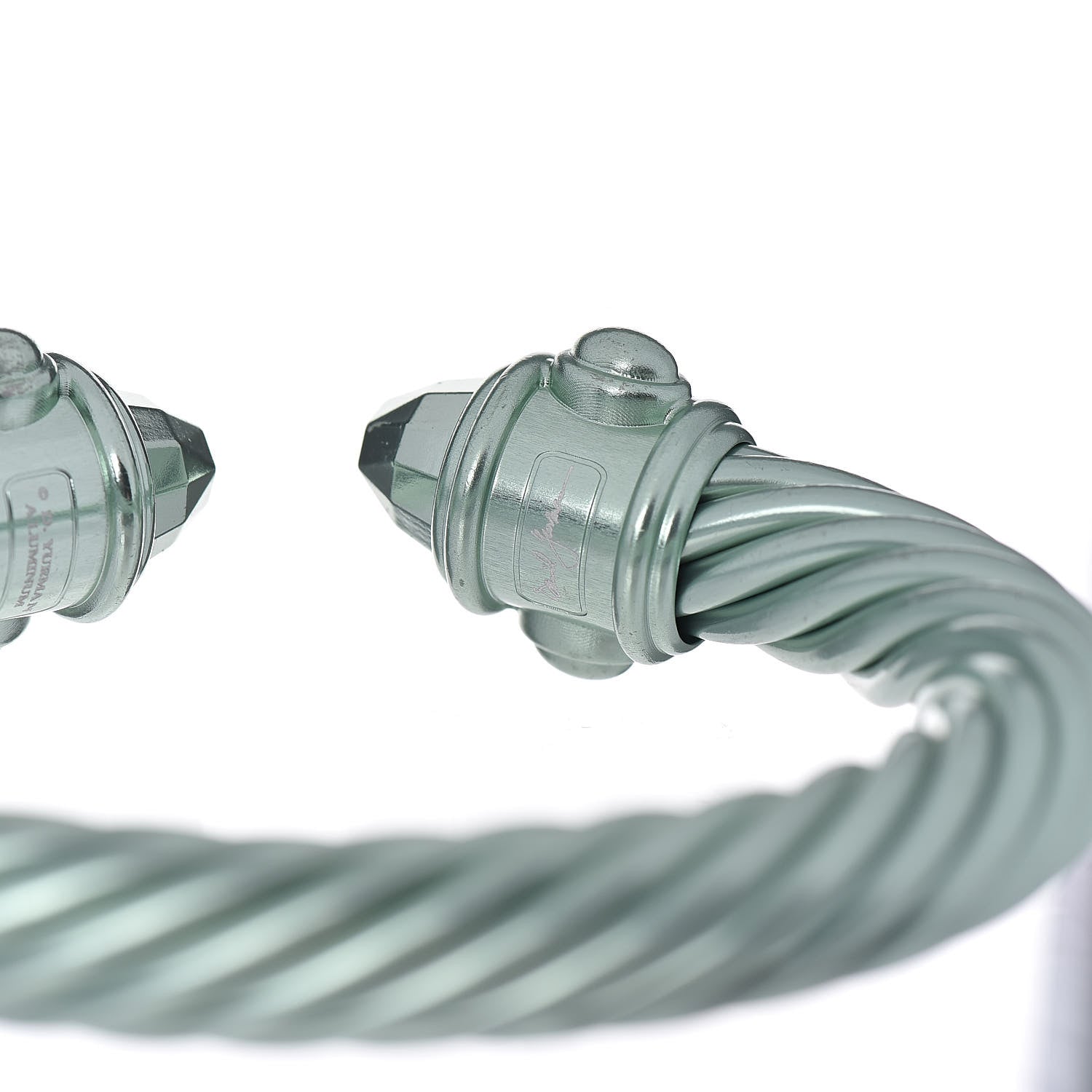 David Yurman Aluminum 10mm Renaissance Bracelet Light Green 5 of 5
