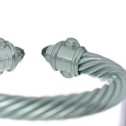 David Yurman Aluminum 10mm Renaissance Bracelet Light Green 5 of 5