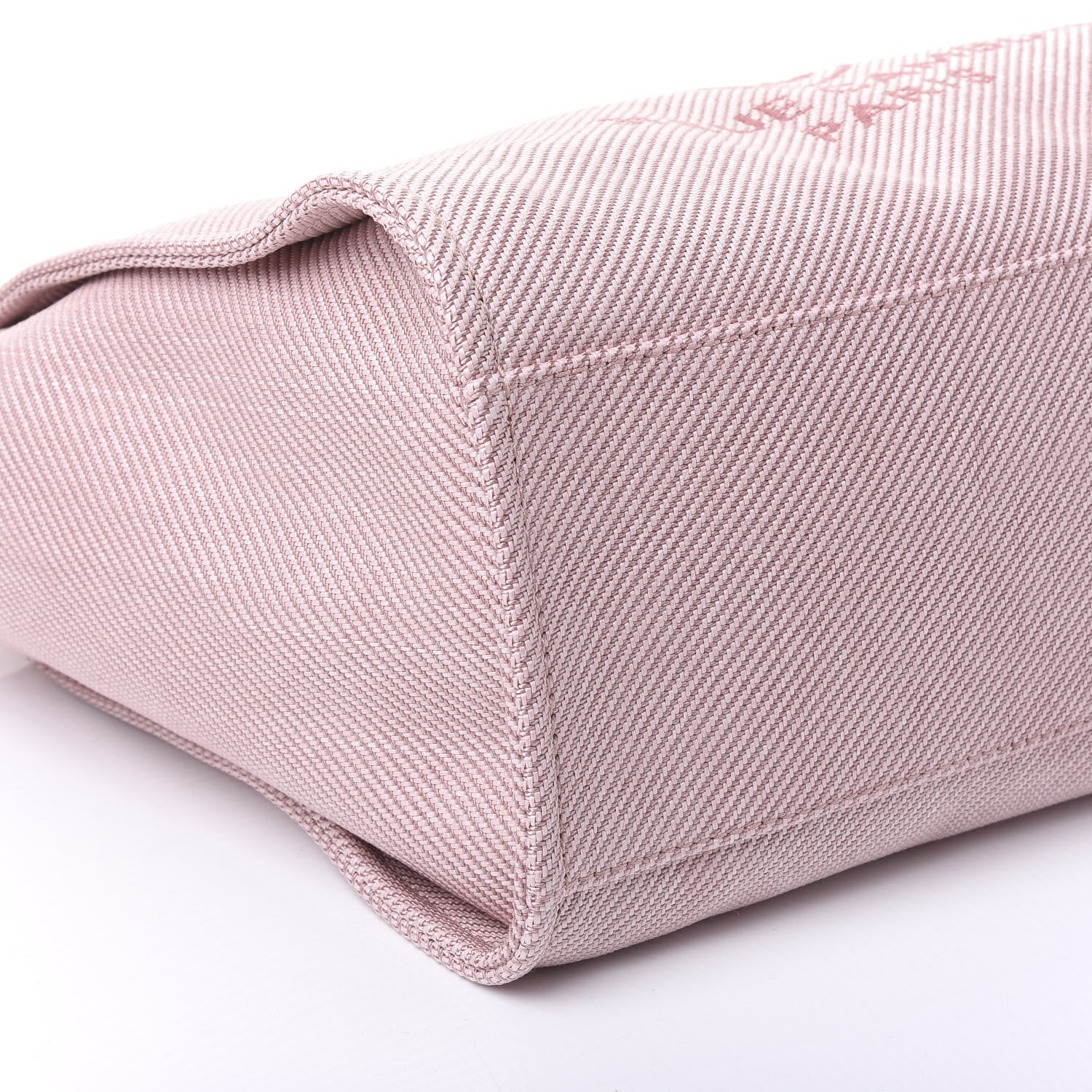 Chanel Mixed Fibers Calfskin Medium Deauville Tote Rose Pink 5 of 9