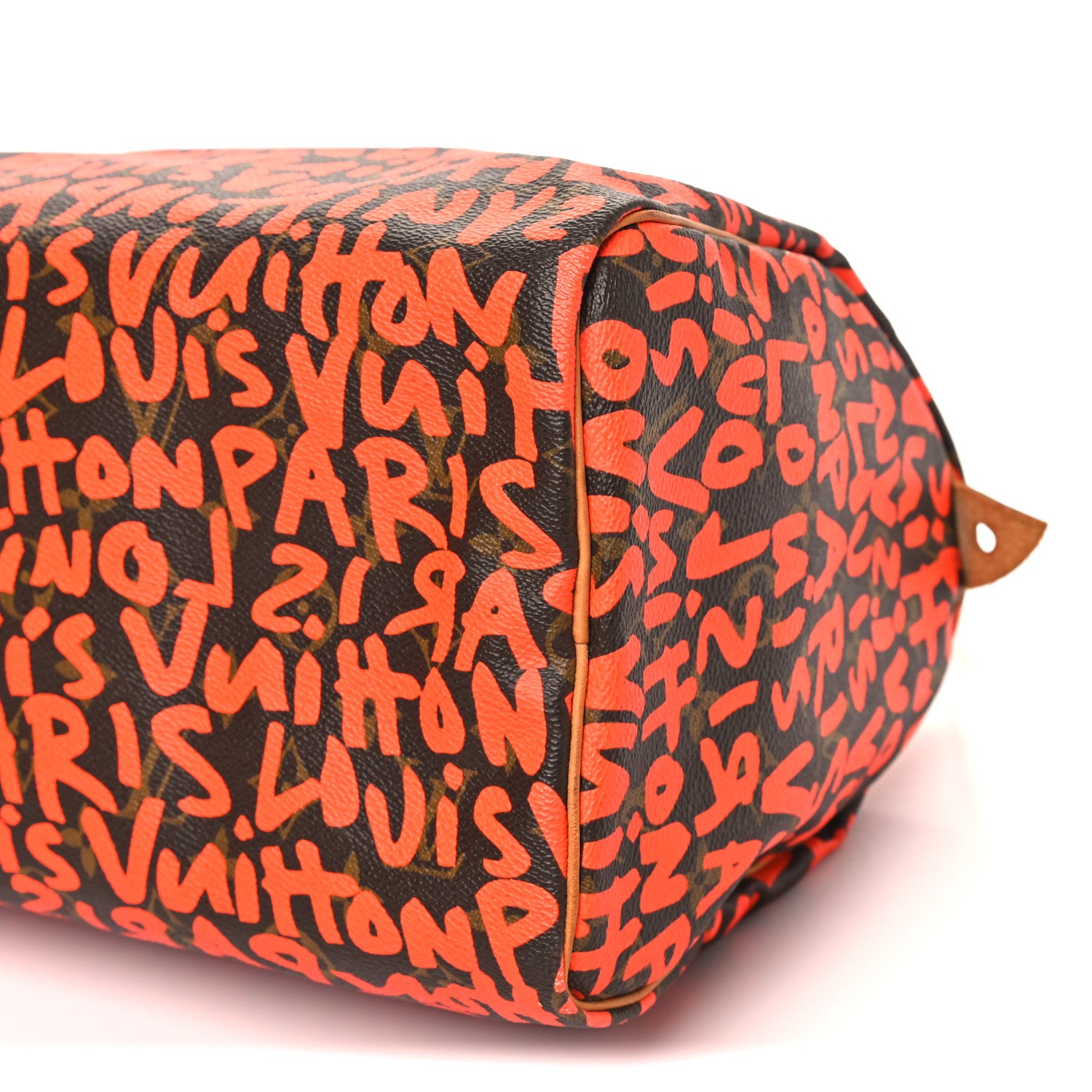 Louis Vuitton Monogram Graffiti Speedy 30 Orange 9 of 9