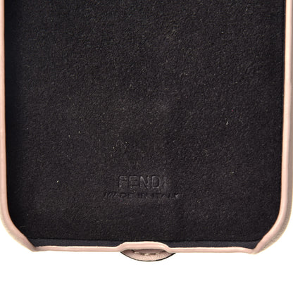 Fendi Calfskin Scalloped Studded Pearl iPhone X Case Soap 4 of 5
