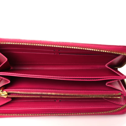 Louis Vuitton Vernis Ikat Zippy Wallet Rose Indien 5 of 7